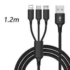 Alum online Nabíjací USB kábel - 3in1