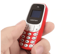 Zapardrobnych.sk Miniatúrny mobilný telefón L8STAR BM10, červený