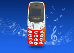 Alum online Miniatúrny mobilný telefón - BM10 Červený