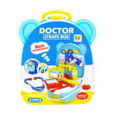 Creative Toys Pevný lekársky batoh s doplnkami 