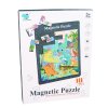 MaDe Puzzle magnetické Dino 30 ks 