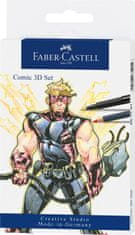 Faber-Castell 3D Set pre ilustráciu komiksov 11 ks Mix