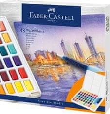 Faber-Castell Akvarelové farby set 48 farebné