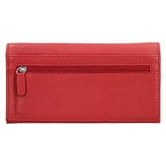 Lagen Dámska kožená peňaženka v-25e/gk Red