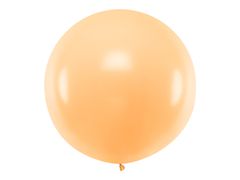 PartyDeco Balón veľký broskyňový 1m