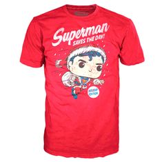Funko POP! Set tričko a figúrka Back DC Comics Superman Exclusive M