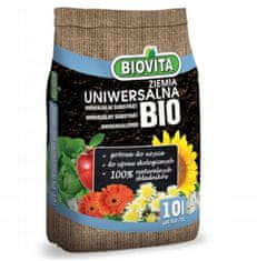 BioVita Univerzálna zemina pre kvety rastlín BIO natural 10L