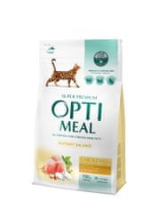 OptiMeal Superpremium Granule pre mačky s kuracim mäsom 700g