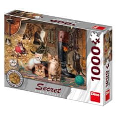 DINO Mačičky 1000 secret collection Puzzle NOVÉ