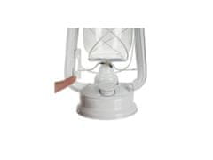ISO  20693 Petrolejová lampa 24 cm biela