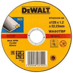 DeWalt Rezný kotúč na kov 125x1,2 DT42340Z