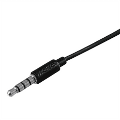 Thomson slúchadlá s mikrofónom EAR3005, silikónové štuple, čierna