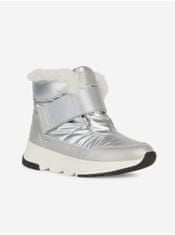 Zimná obuv pre ženy Geox - strieborná 38