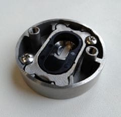 blaugelb Rozeta bezpečnostná guľatá, ZA, PZ, 57x14,5 mm, nerez