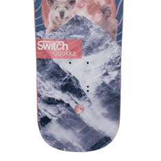 Switch Boards Deck longboardboardový Switch Quokka Collage pre cruising 29.9", 3D grafika, PU sidewalls, vodeodolný, vrstva proti poškriabaniu
