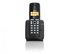 Gigaset -A220-BLACK - DECT/GAP bezdrátový telefon, barva černá