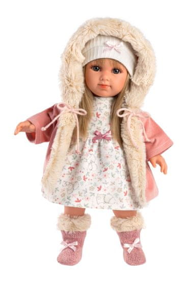 Llorens Elena - realistická bábika s mäkkým látkovým telom - 35 cm