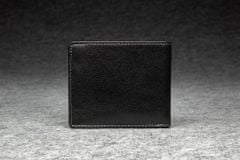 Gentleman's Boutique kožená slim peňaženka Cash Carrier Lite černá