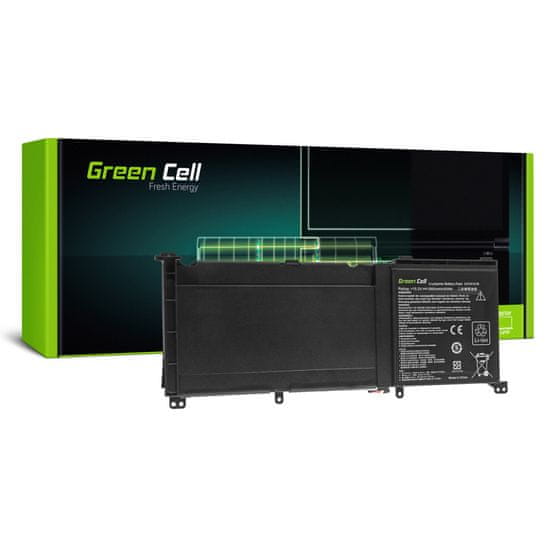 Green Cell batéria C41N1416, pre Asus G501, Asus ZenBook Pro UX501, 3650 mAh, 15,2V, Li-Poly, 4-článková - kompatibilná; AS130