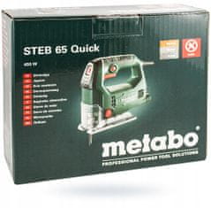 Metabo 450W 6-stupňová priamočiara píla typ T STEB65 QUICK