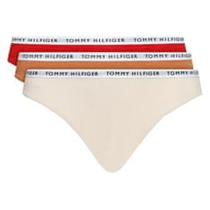 Tommy Hilfiger 3 PACK - dámske tangá PLUS SIZE (Veľkosť XL)