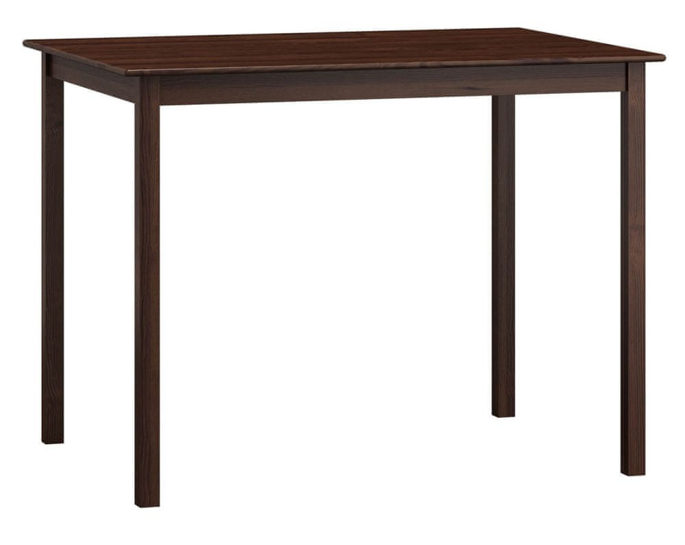 eoshop Stôl obdĺžnikový Nr.1 - 120x60 cm (Farba dreva: Orech)