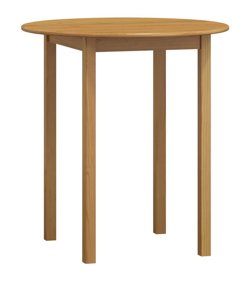 eoshop Stôl kruhový Nr.3 - priemer 80 cm (Farba dreva: Jelša)