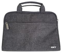 iGET iB10 TABLET BAG - Púzdro na 10,1" až 10,36" tablety s pútkami a uzáverom na zips