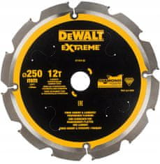 DeWalt Kotúčová píla 250x30mm vidlica EXTREME DT1474