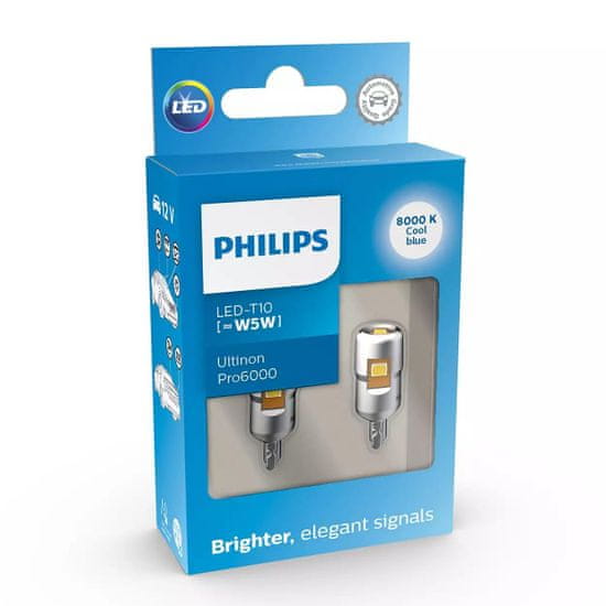 Philips Philips Ultinon LED 11961XU60X2 W5W W2, 1x9, 5d 8000K 12V 0,7W