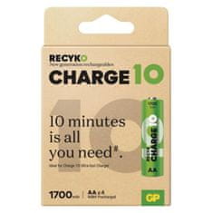 EMOS EMOS Nabíjacia batéria GP ReCyko Charge 10 AA (HR6), 4 ks B24294