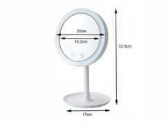 Verk  15786 Kozmetické zrkadlo LED Beauty Breeze biele