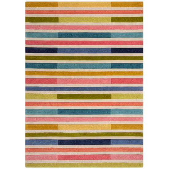 Flair Ručne všívaný kusový koberec Illusion Piano Pink/Multi