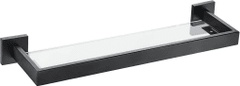 Mexen Vox sklenená poličky, čierna (707037-70)