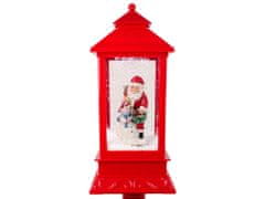 Lean-toys Vianočná dekorácia Lampy so Santa Clausom 2v1 Vianočné koledy Svetlá