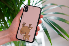 LUVCASE Kryt na iPhone cutest reindeer iPhone: 14 Plus