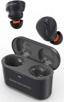 moderné slúchadlá do uší beyerdynamic blue byrd handsfree mikrofón vynikajúca kvalita zvuku google fast pair ipx4 odolné voči vode a potu