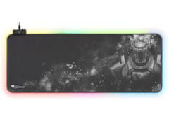 Genesis Herná podložka pod myš s RGB podvícením Boron 500 XXL, 800x300mm