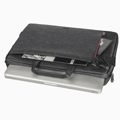 HAMA taška na Notebook s integrovaným USB káblom Manchester, 40 cm (15.6"), farba čierna