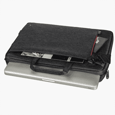 HAMA taška na Notebook s integrovaným USB káblom Manchester, 44 cm (17,3"), čierna
