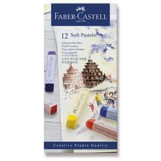 Faber-Castell Pastelové kriedy 12 farieb