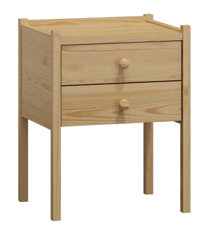 eoshop Nočný stolík IDA (Farba dreva: Borovica)