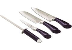 Berlingerhaus Sada nožov nerez 4 ks Purple Eclipse Collection