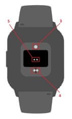 iGET KID F10 Pink - Detské hodinky s hrami/1,4" displej/240x240px/128 kb RAM + 128 MB ROM/160 mAh/BT 5.0/IP68/ružová