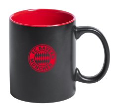 ISSI Keramický hrnček - FC Bayern Munchen, čierna/červená