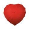 Dámsky palicový dáždnik Heart Shaped Red BCSHRE