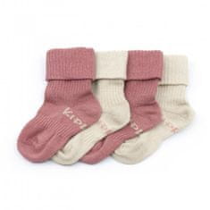 Detské ponožky Stay-on-Socks 6-12m 2páry Dusty Clay