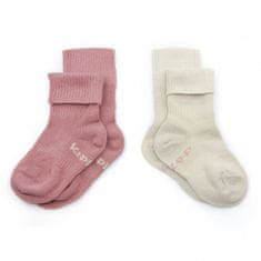 Detské ponožky Stay-on-Socks 12-18m 2páry Dusty Clay