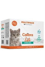 Calibra Cat Life vrecko Sterilised Multipack 12x85g