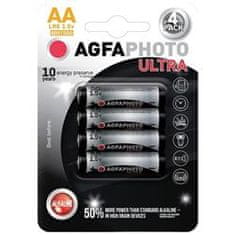 Agfaphoto Ultra alkalická batéria 1.5V, LR06/AA, 4ks